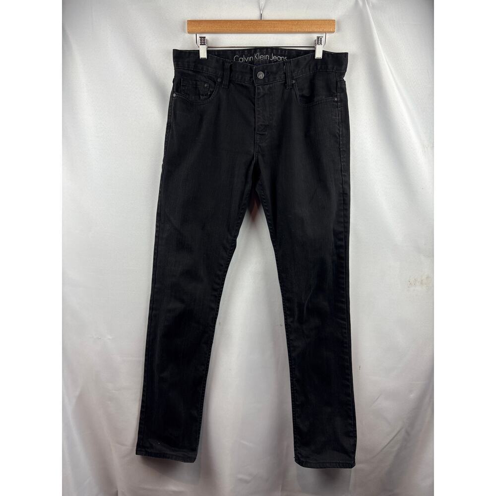 Men’s Calvin Klein Size 33x32 Black Slim Jeans